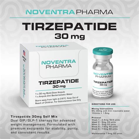 Noventra Tirzepatide Vial 30mg